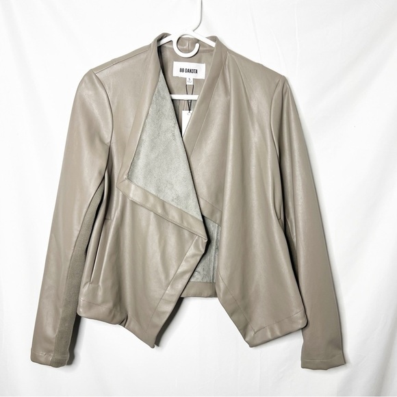 NEW with tags BB Dakota Harper Soft Faux Leather jacket - Picture 1 of 5